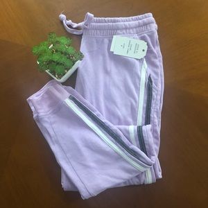 New  juniors’ joggers pants(purple)